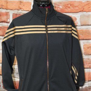 Adidas - Men's L - Black/Gold jacket